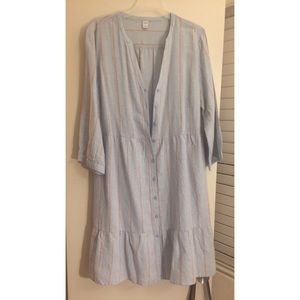 🌸Old navy Light blue striped dress